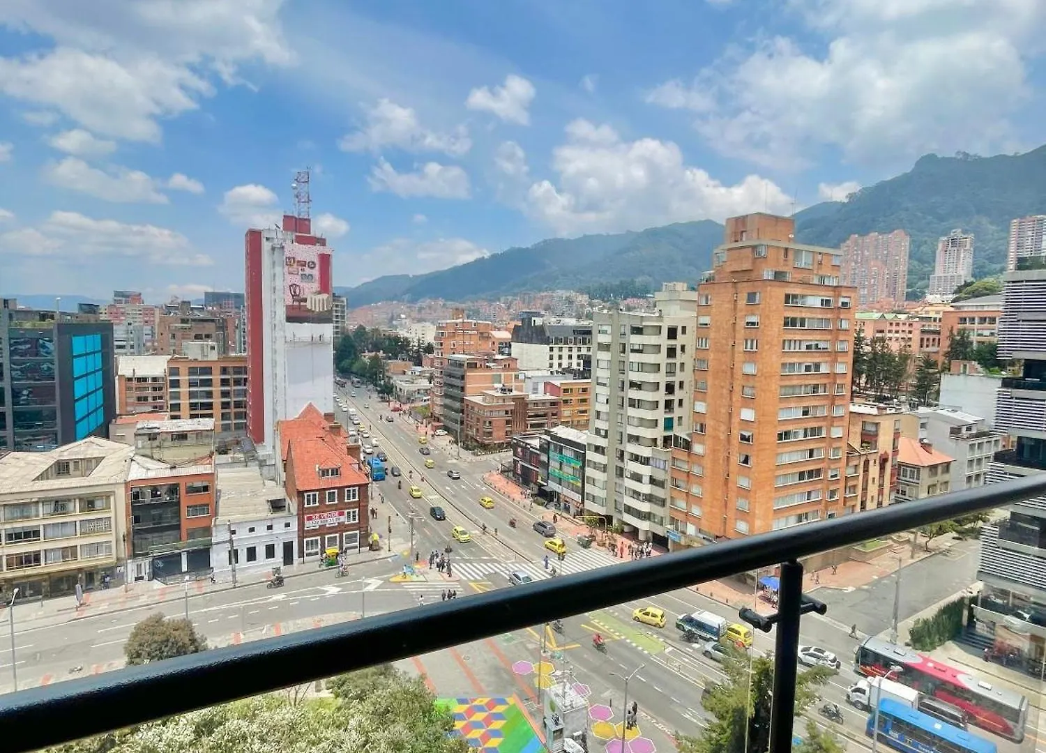 Apartment Balcon Comodidad Iluminacion Wifi Chapinero Bogota